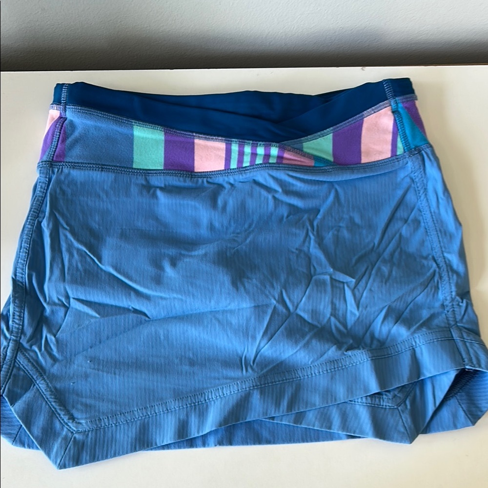 Ivivva Blue and Multicolor Skirt